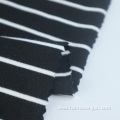 Single Jersey Knit Stripe Dress Fabric For Clothing